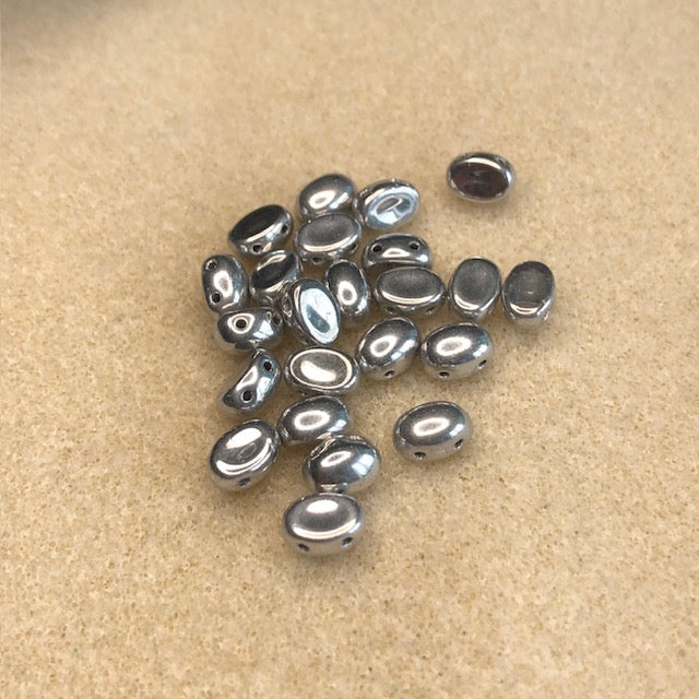 111623017 - 5x7mm Samos Par Puca - Argentees Silver