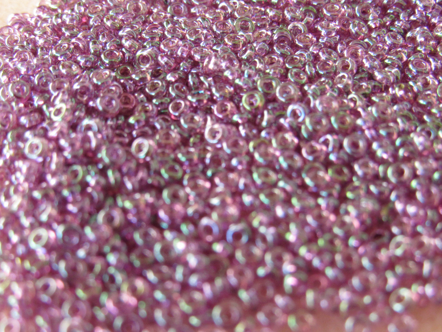 206 - 11/0 Toho Demi Round - Purple Gold Luster