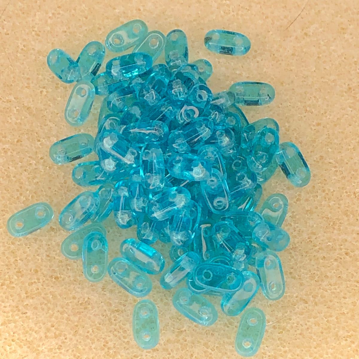 6x2mm CzechMates Bar - Teal