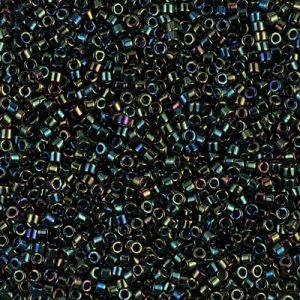 DB0003 - 11/0 Miyuki Delica Seed Beads - Green Iris