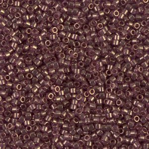 DB0108 - 11/0 Miyuki Delica Seed Bead - Cinnamon Gold Luster