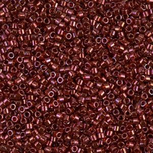 DB0116 - 11/0 Miyuki Delica Seed Beads - Tr Luster Red Metallic