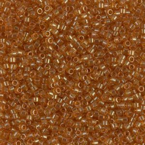 DB0119 - 11/0 Miyuki Delica Seed Bead - Transparent Honey Luster