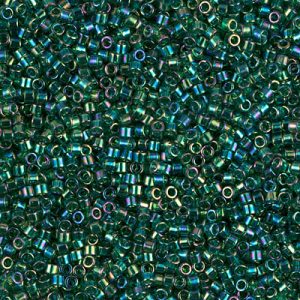 DB0175 - 11/0 MIyuki Delica Seed Bead - Tr Emerald AB