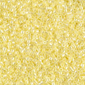 DB0232 - 11/0 Miyuki Delica Seed Bead - Light Lemon Ice Ceylon