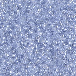 DB0257 - 11/0 Miyuki Delica Seed Beads - Sky Blue Ceylon