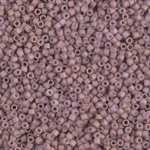 DB0379 - 11/0 Miyuki Delica Seed Beads - Mat Op Dusty Mauve Luster
