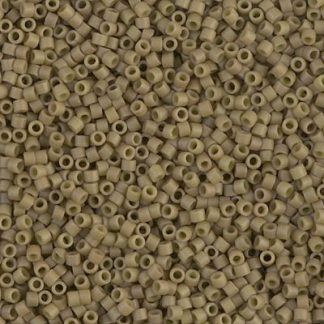 DB0390 - 11/0 Miyuki Delica Seed Bead-Matte Opaque Green Tea Luster