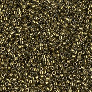 DB0456 - 11/0 Miyuki Delica Seed Beads - Galvanized Olive