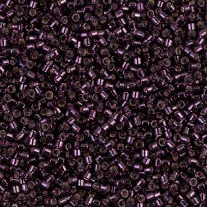 DB0611 - 11/0 Miyuki Delica Seed Beads - Dyed S/L Wine (1)