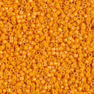 DB0651 - 11/0 Miyuki Delica Seed Beads - Dyed Opaque Squash