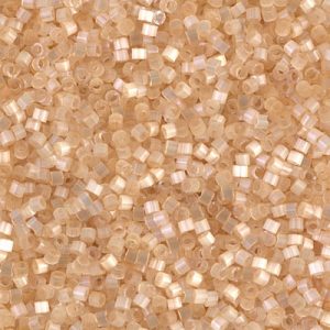 DB0674 - 11/0 Miyuki Delica Seed Bead - Light Topaz Silk Satin