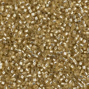 DB0686 - 11/0 Miyuki Delica Seed Bead - Dyed SF Silver Lined Saffron