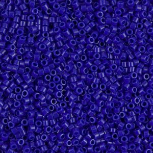 DB0726 - 11/0 Miyuki Delica Seed Beads - Opaque Cobalt