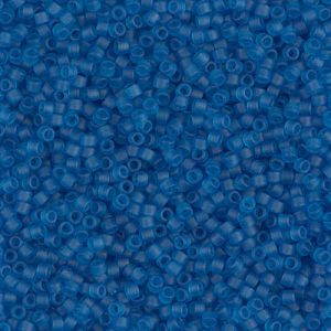 DB0768 - 11/0 Miyuki Delica Seed Beads - Matte Tr Capri Blue