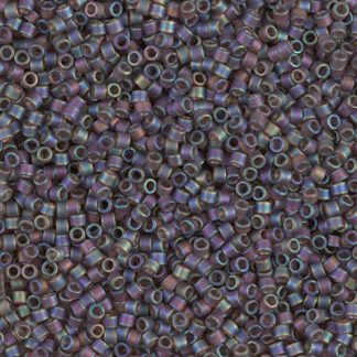 DB0865 - 11/0 Miyuki Delica Seed Bead-Matte Brown AB