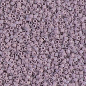 DB0875 - 11/0 Miyuki Delica Seed Bead - Matte Opaque Mauve AB