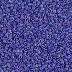 DB0880 - 11/0 Miyuki Delica Seed Bead - Matte Opaque Cobalt AB