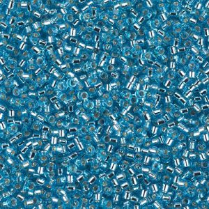 DB1209 - 11/0 Miyuki Delica Seed Beads - S/L Ocean Blue