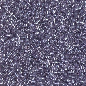 DB1225 - 11/0 Miyuki Delica Seed Bead - Tr Light Amethyst Luster