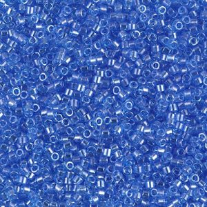 DB1230 - 11/0 Miyuki Delica Seed Beads - Transp Azure Luster