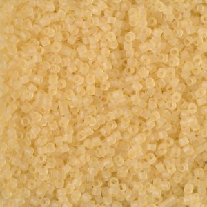 DB1272 - 11/0 Miyuki Delica Seed B ead - Tr Matte Lt Straw