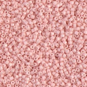 DB1493 - 11/0 Miyuki Delica Seed Bead - Opaque Light Salmon