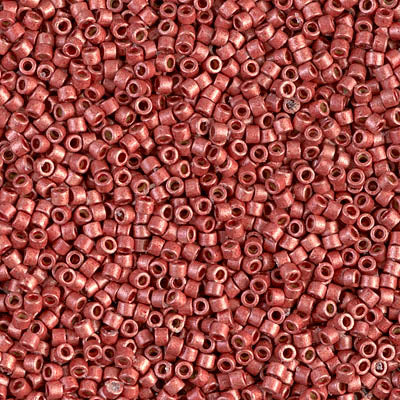 DB1838F - 11/0 Miyuki Delica Seed Beads - DC Galv Matte Berry