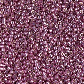 DB1848 - 11/0 Miyuki Delica Seed Beads - DC Galv Dusty Orchid