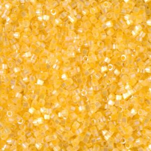 DB1861 - 11/0 Miyuki Delica Seed Bead - Silk Inside Dyed Lt Apricot