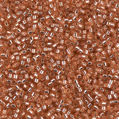 DB2151 - 11/0 Miyuki Delica Seed Bead - DC S/L Dyed Rose Copper