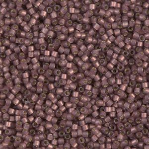 DB2183 - 11/0 Miyuki Delica Seed Bead - DC SF S/L Dyed Raisin