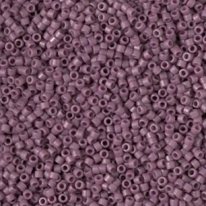 DB2295 - 11/0 Miyuki Delica Seed Beads-Mat Op Glazed Twilight Lavender