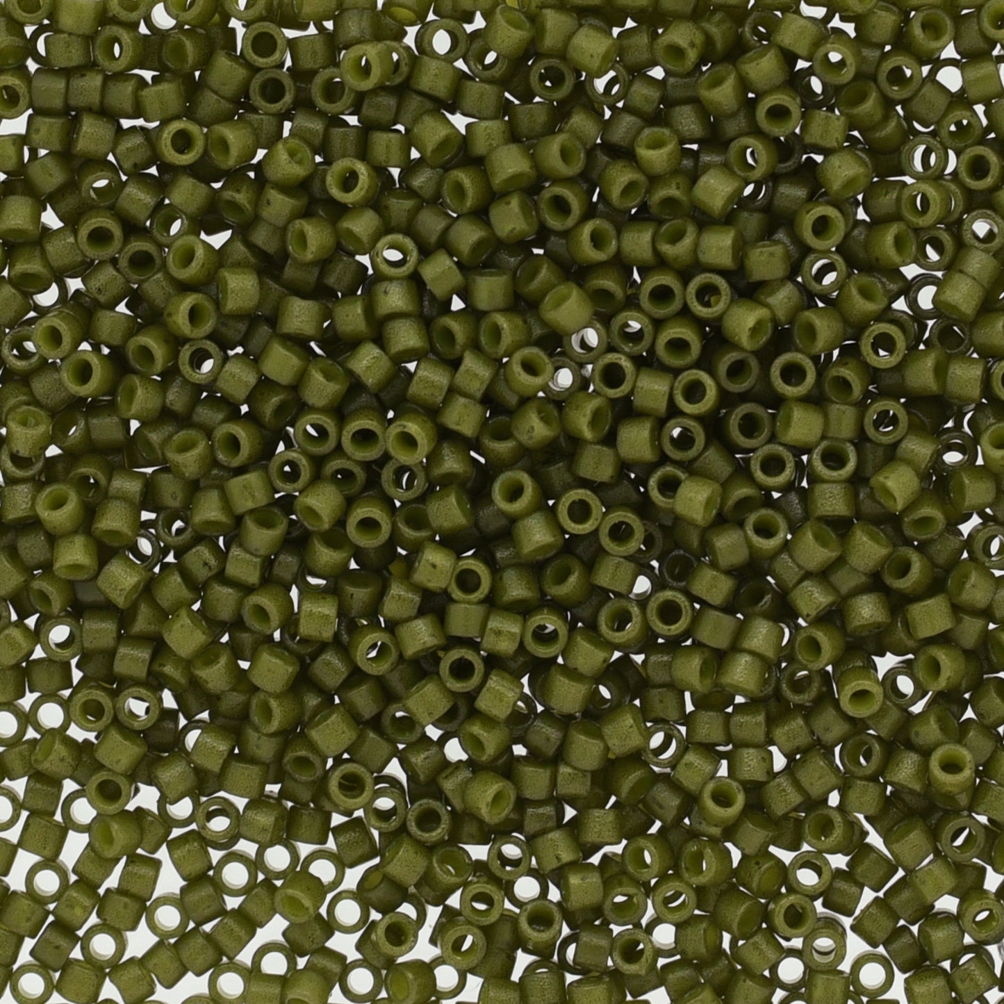 DB2357 - 11/0 Miyuki Delica Seed Beads - DC Op Dyed Olive