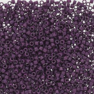 DB2360 - 11/0 Miyuki Delica Seed Beads-Duracoat Opaque Dyed Grape