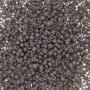 DB2367 - 11/0 Miyuki Delica Seed Beads-DC Opaque Dyed Seal Grey