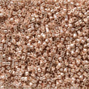 DB2503 - 11/0 Miyuki Delica Seed Beads - DC Galv Bright Copper