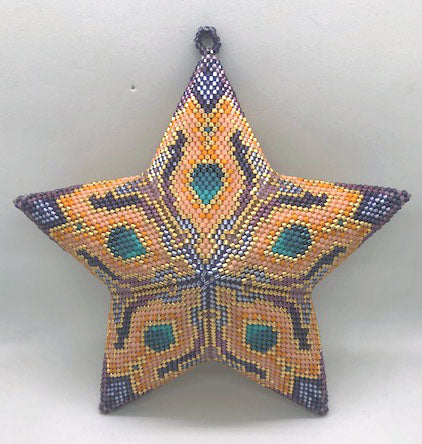 Margina 3D Puffy Peyote Star