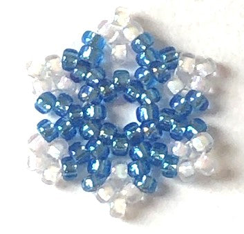 Itty Bitty Beaded Snowflake Pattern Tutorial
