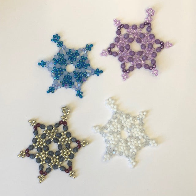 Donna Beaded Snowflake Pattern Tutorial