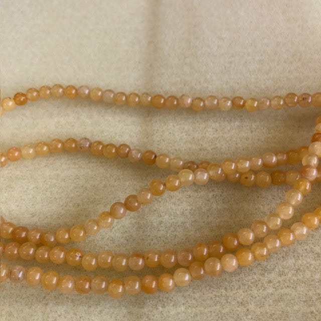 4mm Aragonite Smooth Round