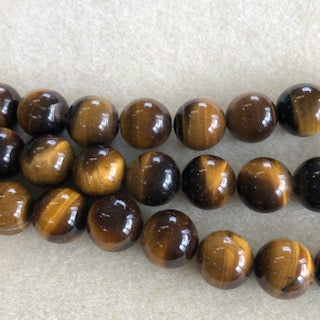 15mm Tiger Eye Smooth Round