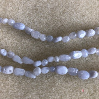 5x3mm Blue Lace Agate Nugget