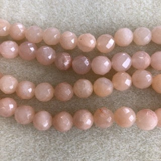 10mm Pink Aventurine Faceted Round