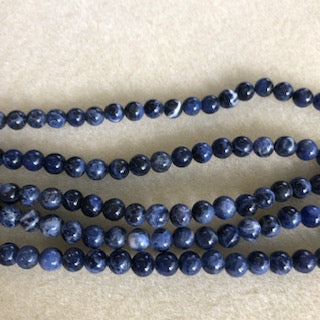 6mm Sodalite Smooth Round