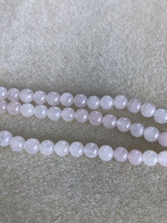 6mm Rose Quartz Smooth Round