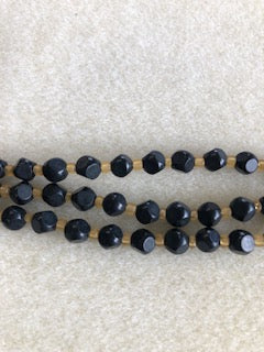 6mm Black Onyx Matte Magic Square