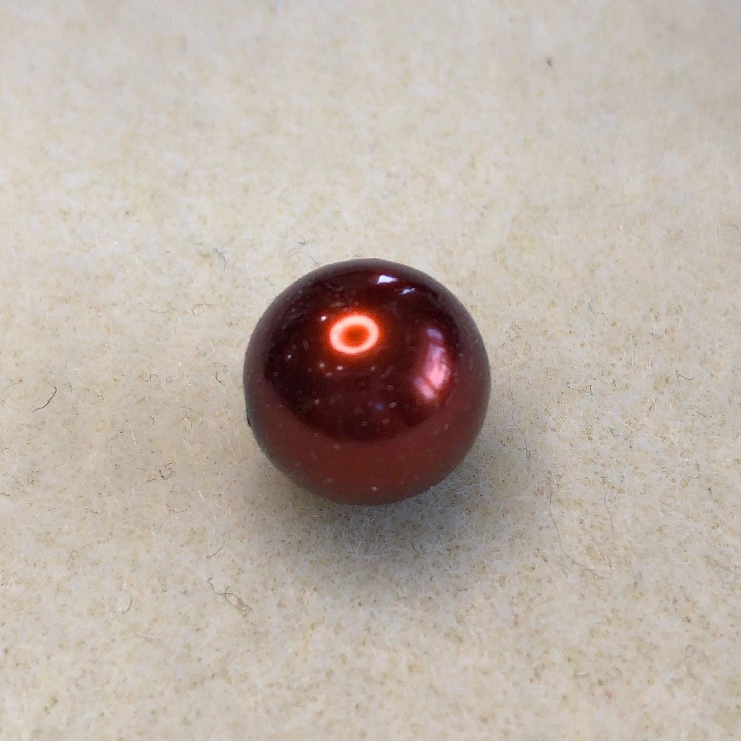 61923025 - 12mm Preciosa Pearl-Dark Copper