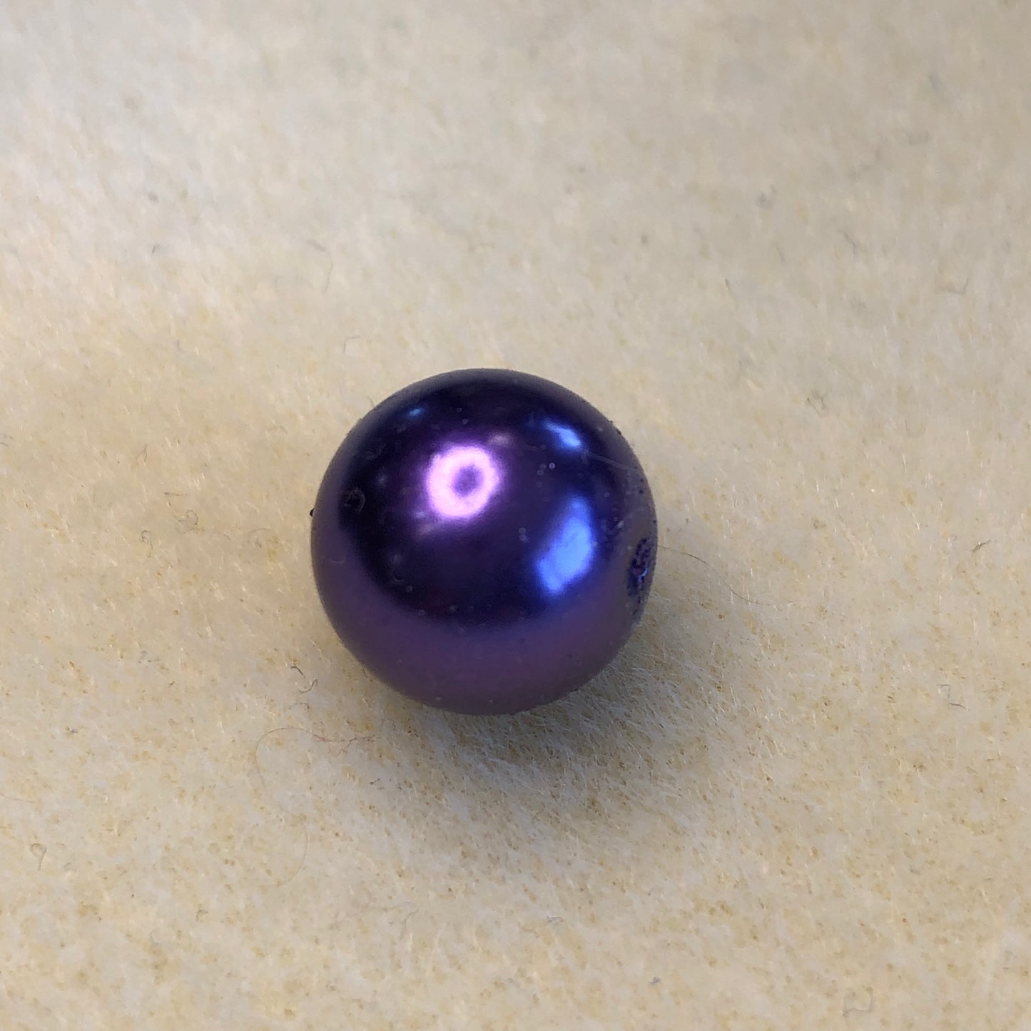 61923043 - 12mm Celestial Crystal Pearl-Deep Purple