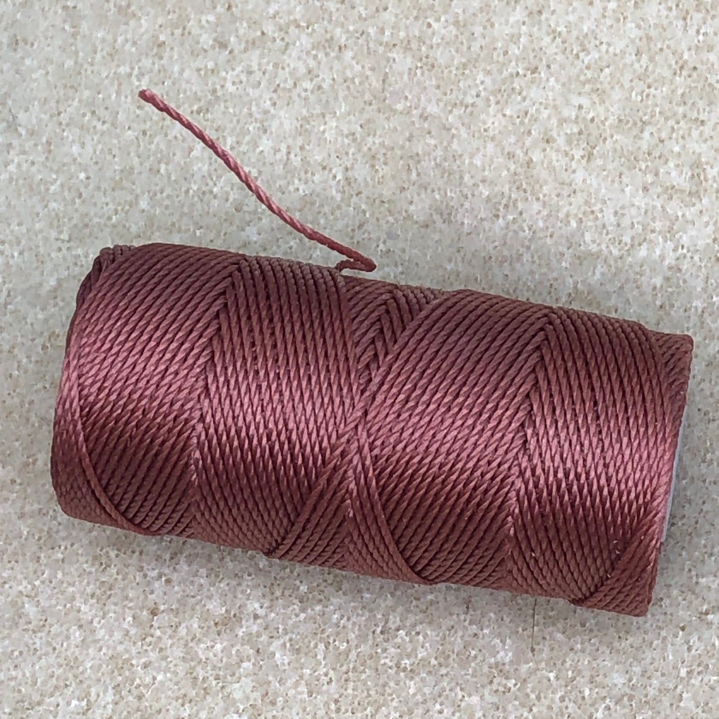 CLon Fine Wt Bead Cord Tex135 50 yd - Copper Rose